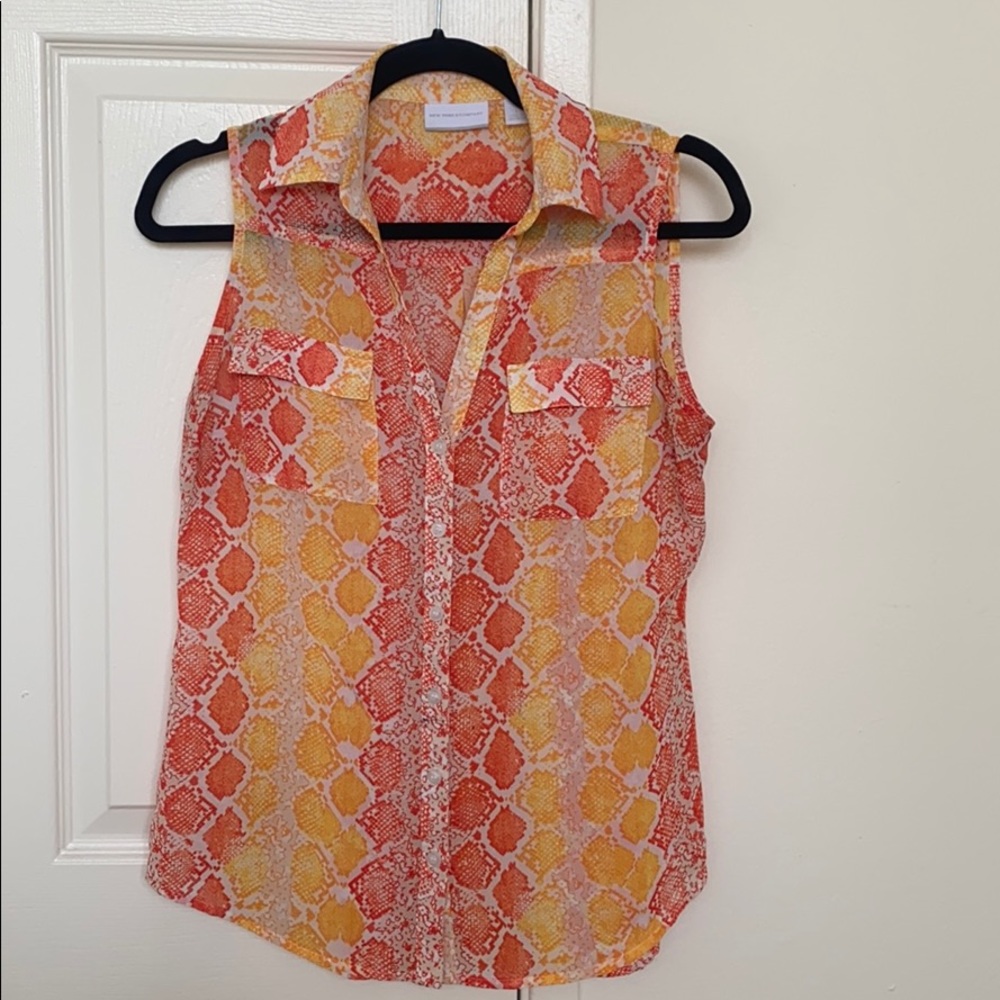 Sleeveless Blouse